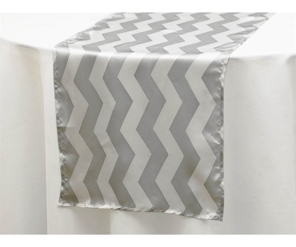 Table Runner - Chevron - Satin