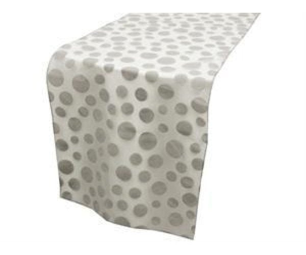 Table Runner - Grey - Flocked
