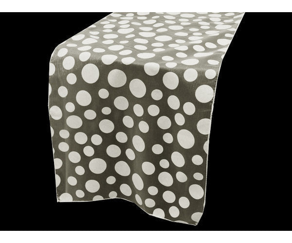 Table Runner - White - Flocked
