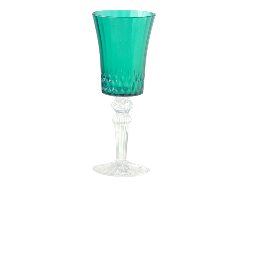 Acrylic Goblets - Emerald Green