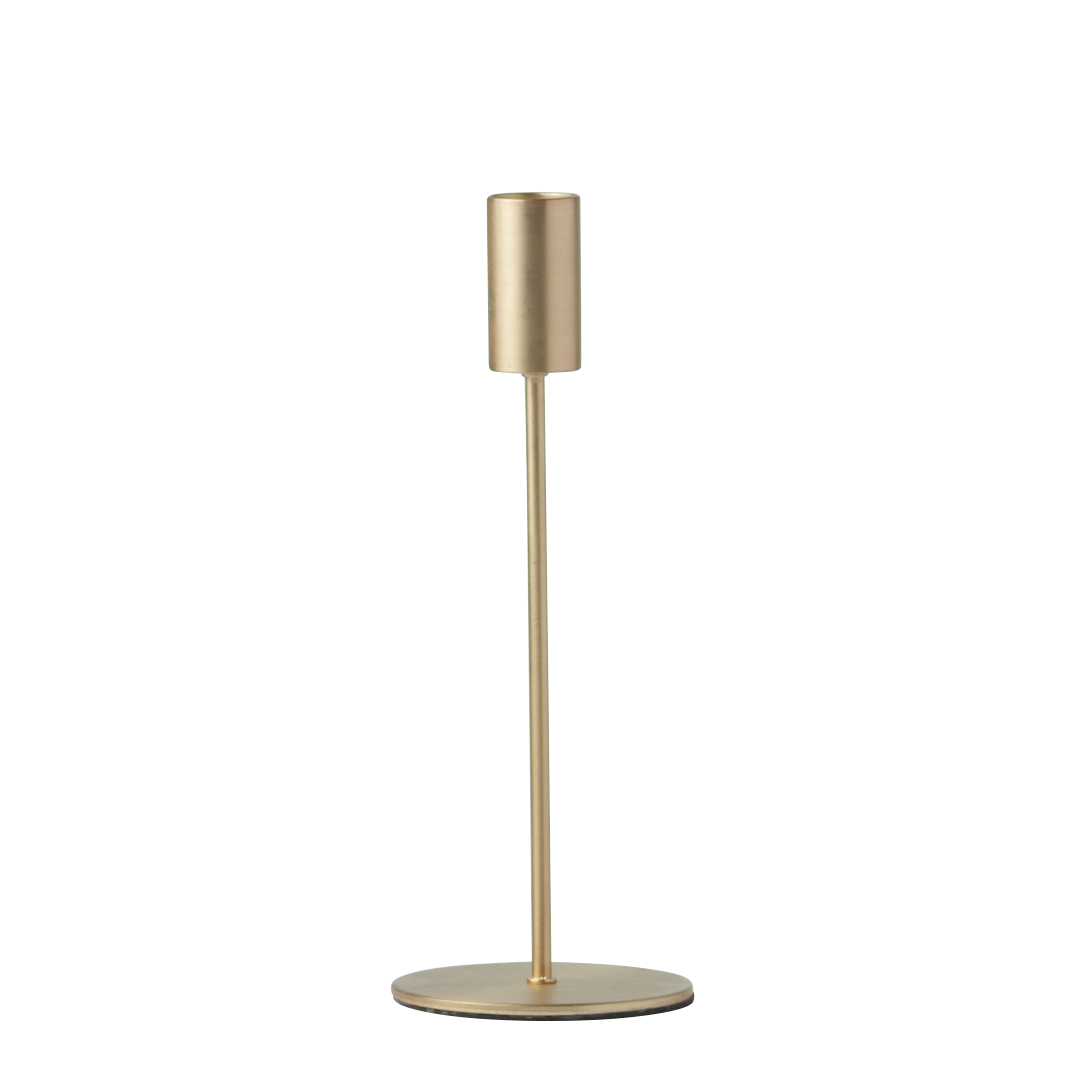 Candlestick - Brushed Gold