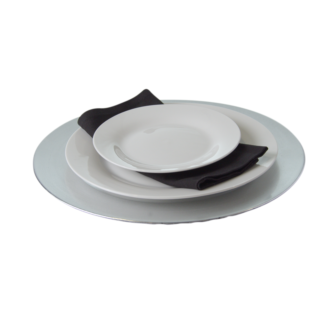 Charger Plate - Silver
