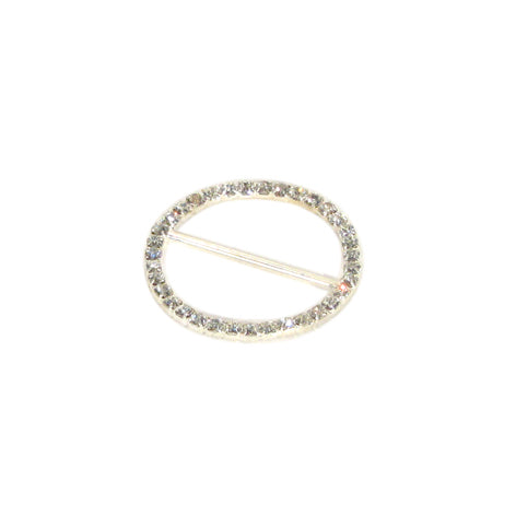 Diamante Buckles - Round 5cm