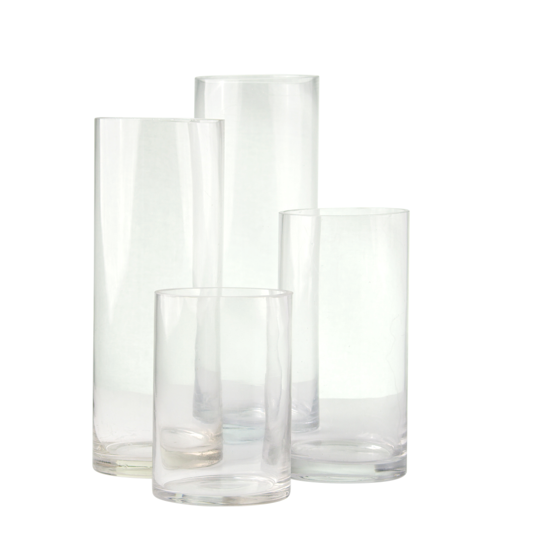 Glass Cylinder - 10 cm Diameter - 32cm