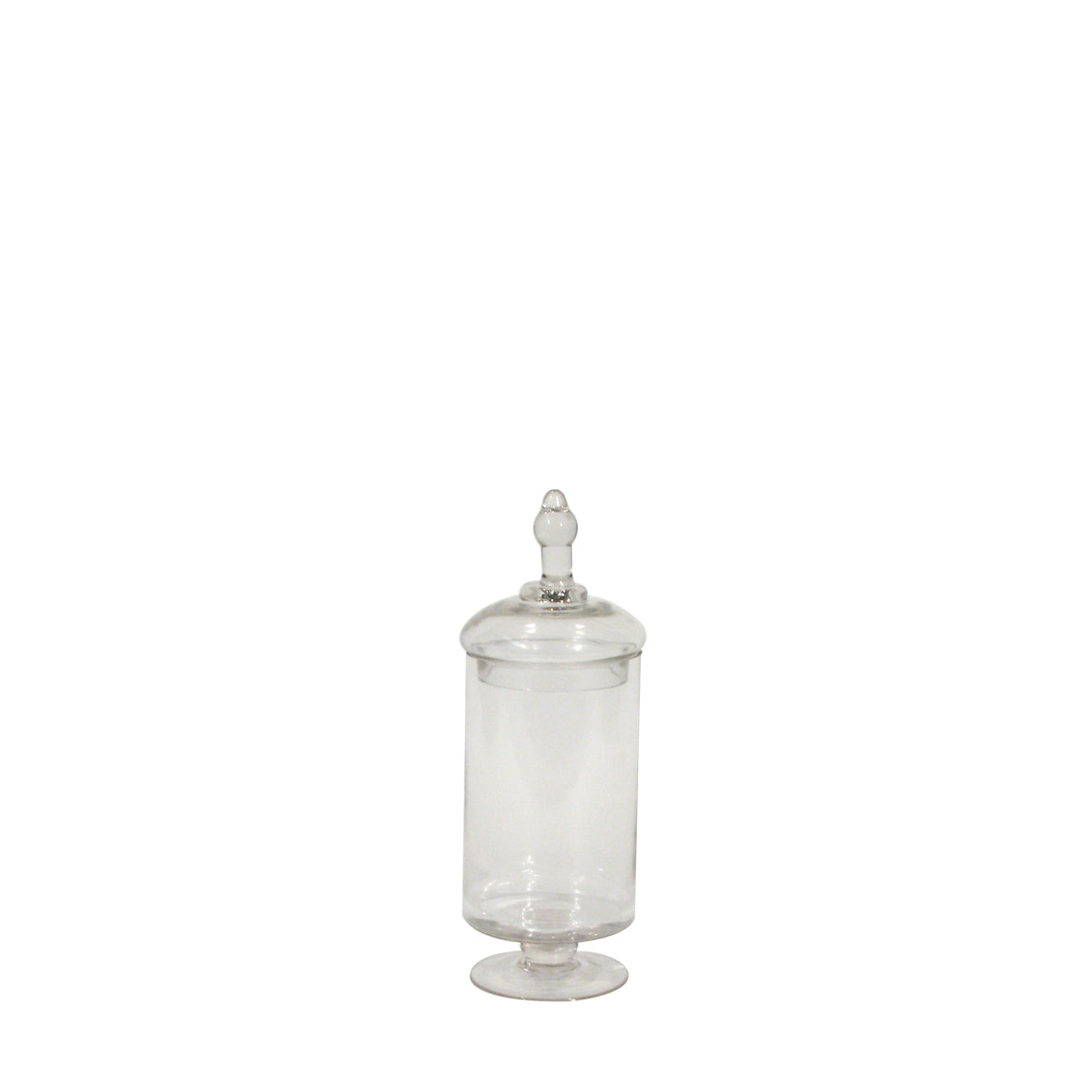 Lolly jars, glass