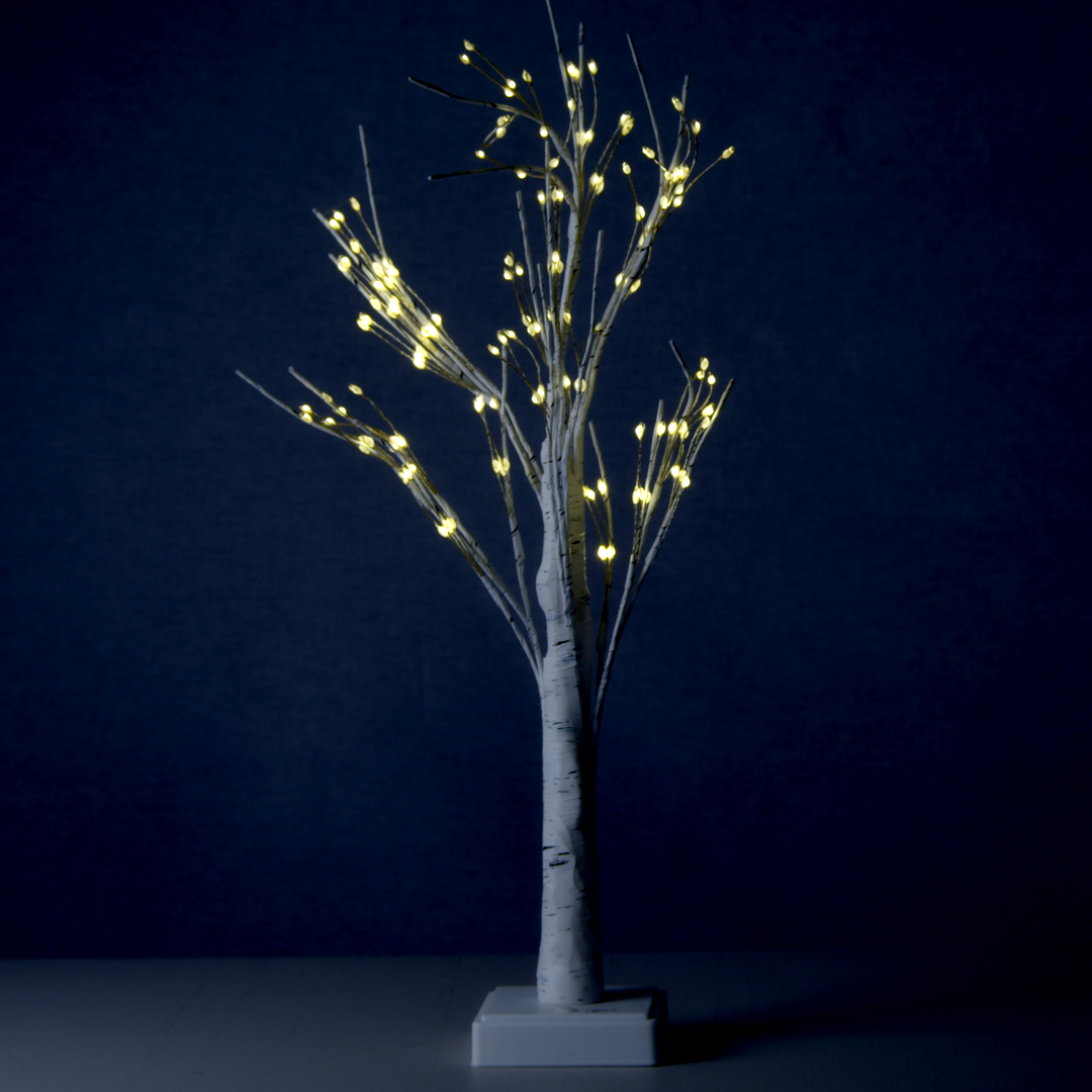 LED Twig Tree - White - Tabletop