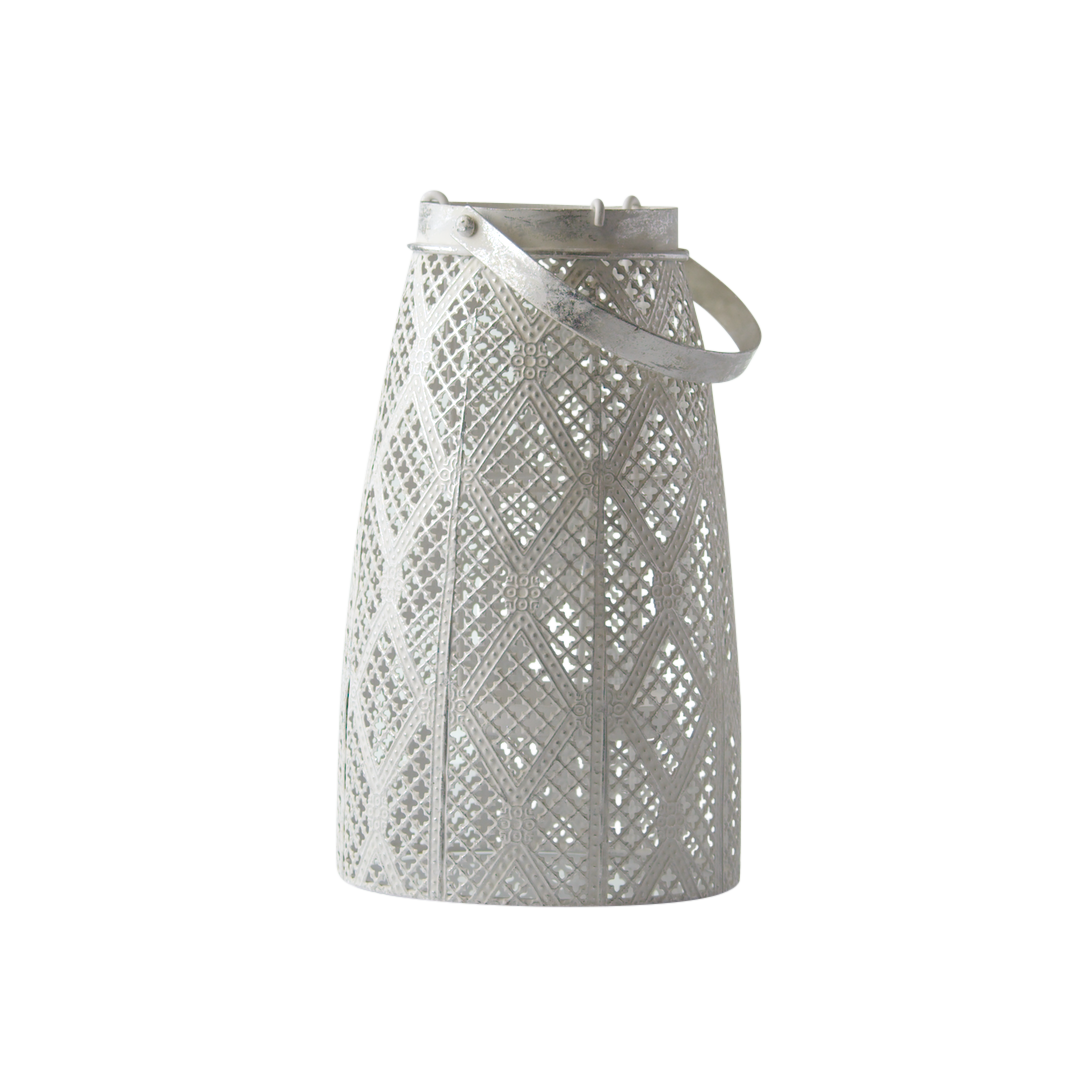 Lantern - Metal - White