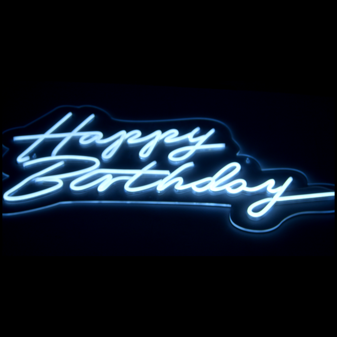 Light - Neon - Happy Birthday