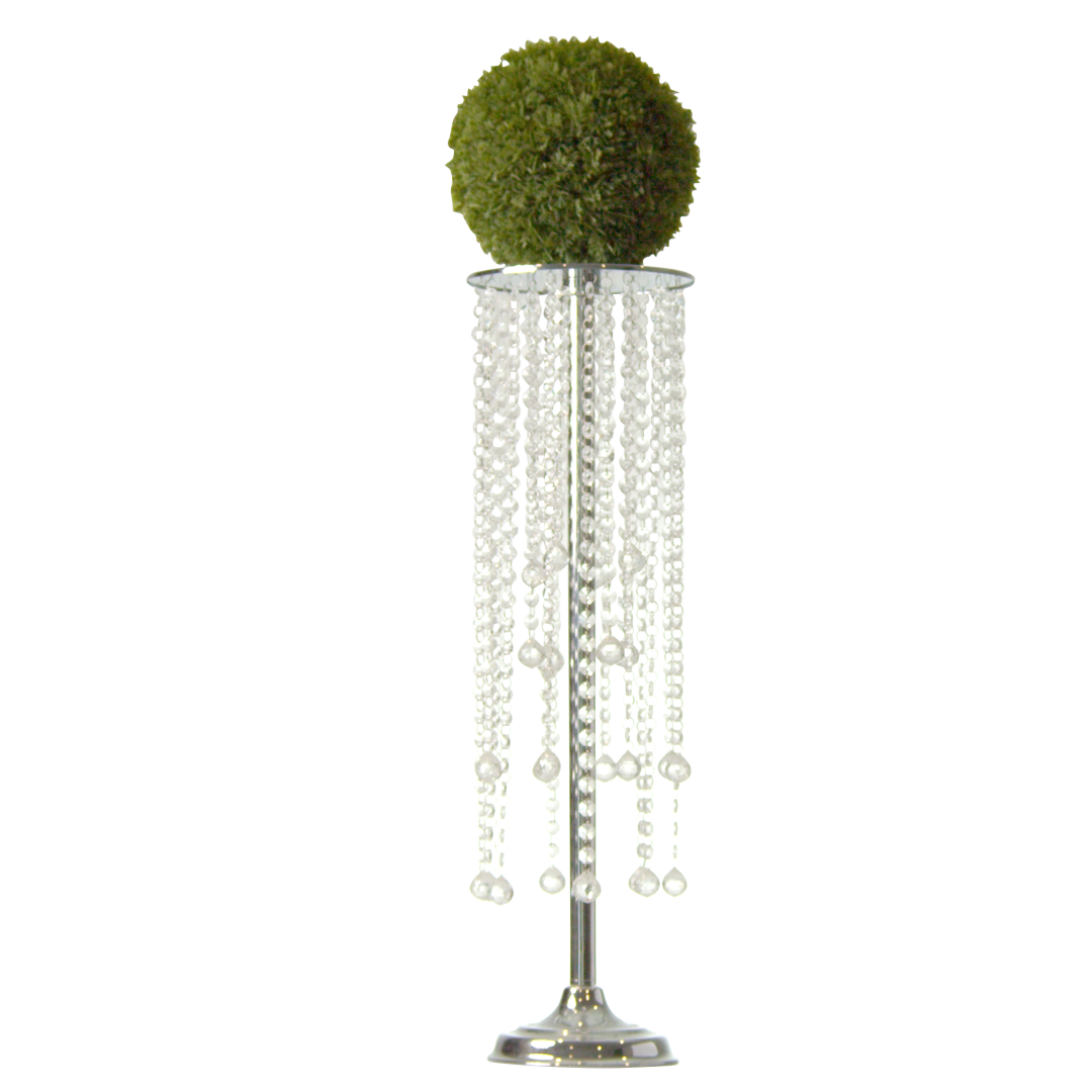Plinth - Acrylic Droplet - Silver