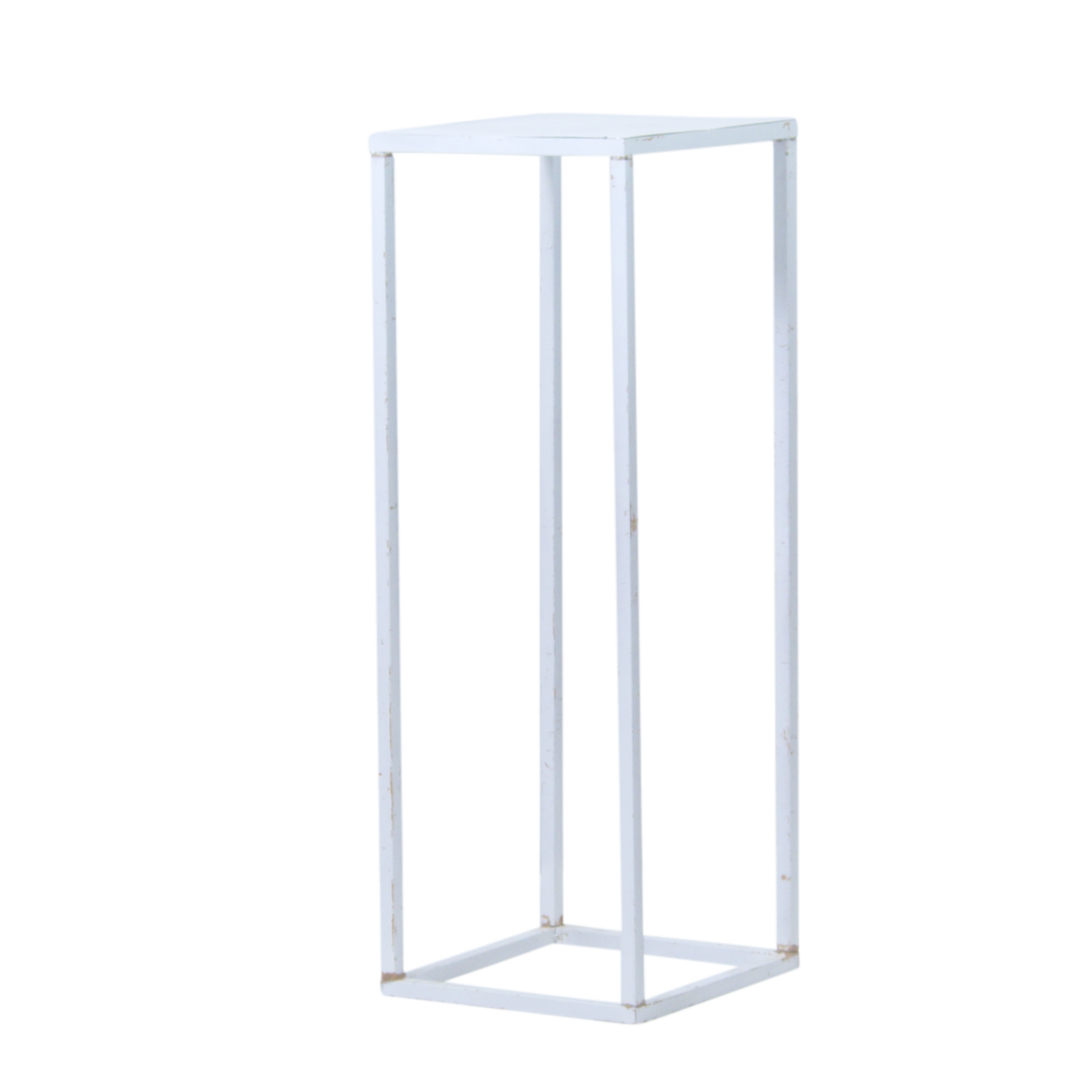 Plinth - White Metal