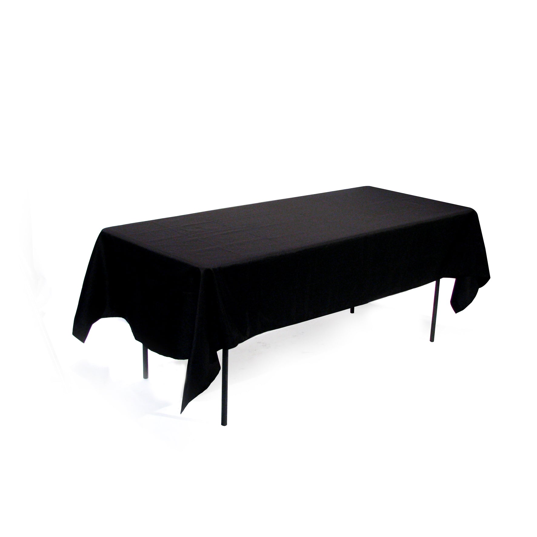 Table Cloth 3.20m x 1.50m Rectangle - Black