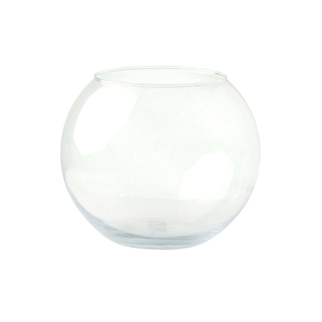 Vase - Fishbowl - Clear Glass 10cm