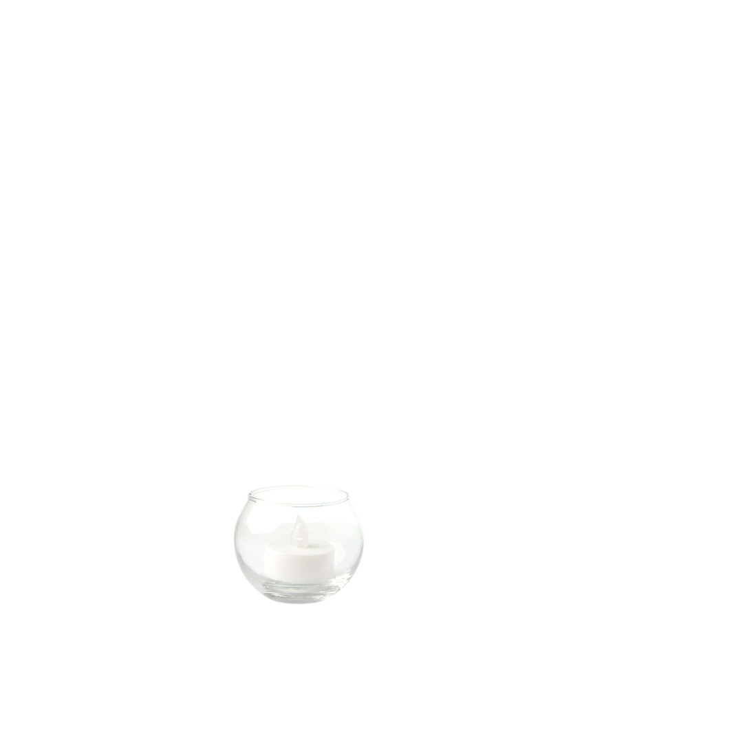 Vase - Fishbowl - Clear Glass 10cm