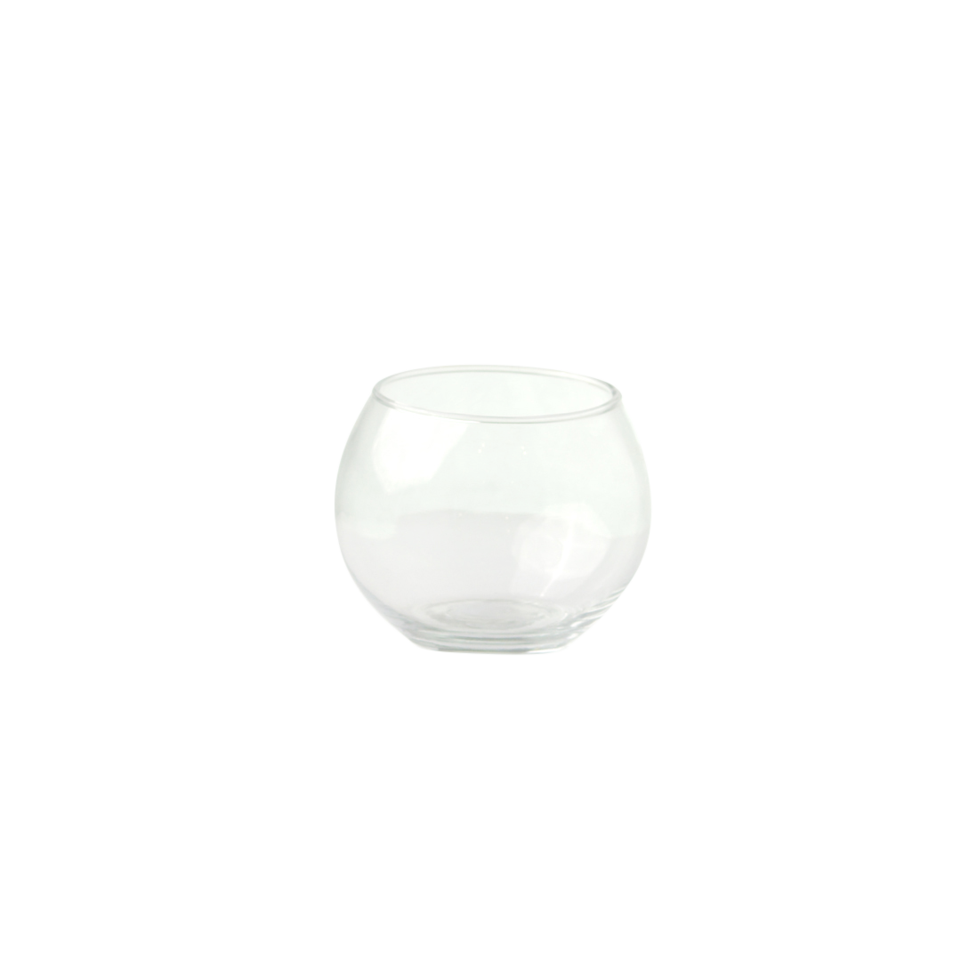 Vase - Fishbowl - Clear Glass 10cm