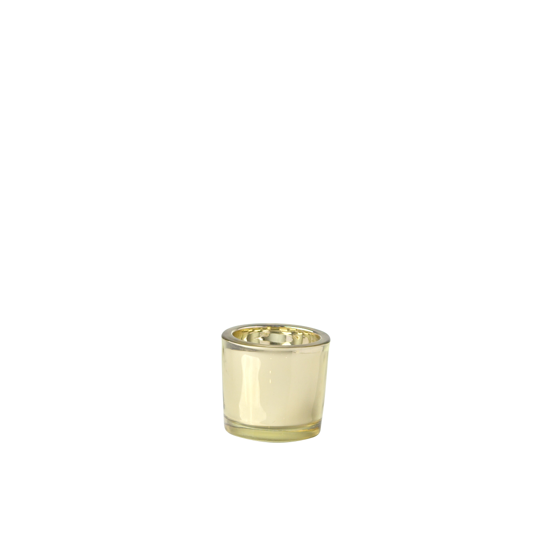 Votive - Tea Light Candle Holder - Gold - Solid