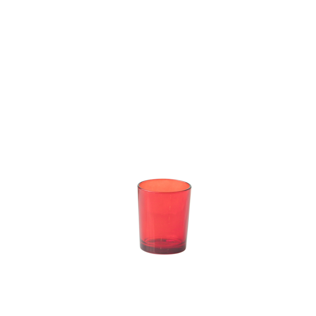 Votive - Tea Light Candle Holder - Red