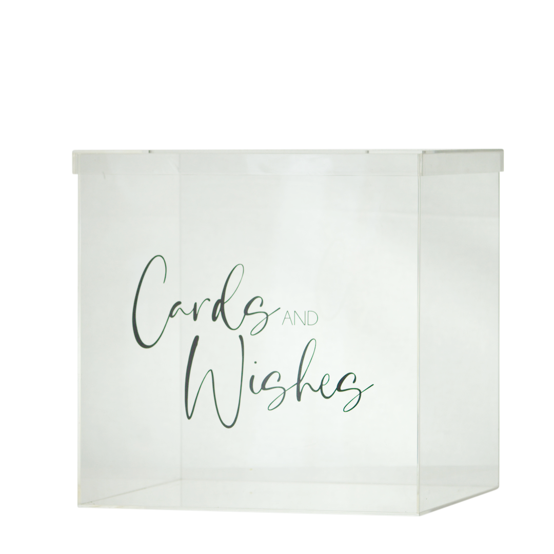 Wishing well gift box - acrylic