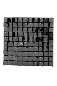 Backdrop - black shimmer panels