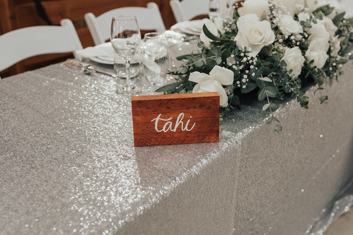 Table Cloth Sequin Large 2.4m x 4m Rectangle
