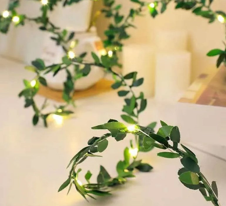Greenery - Small Garlands With Lights