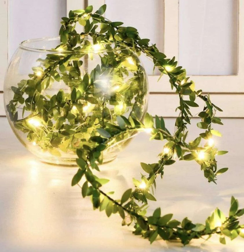 Greenery - Small Garlands With Lights