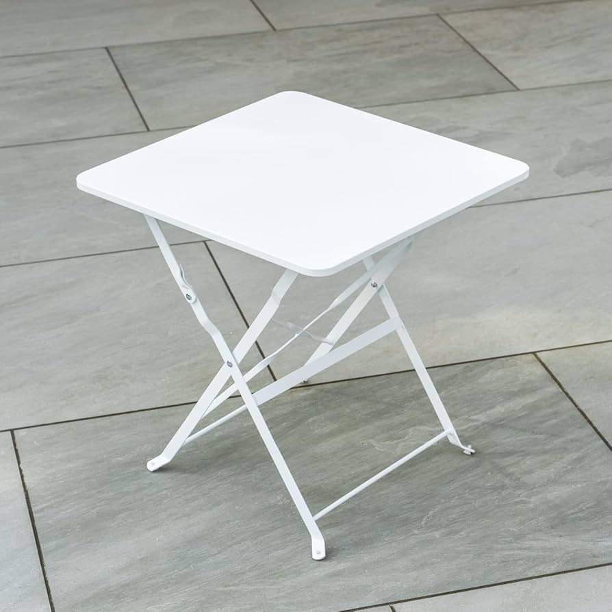 Table - Small White Wooden Side