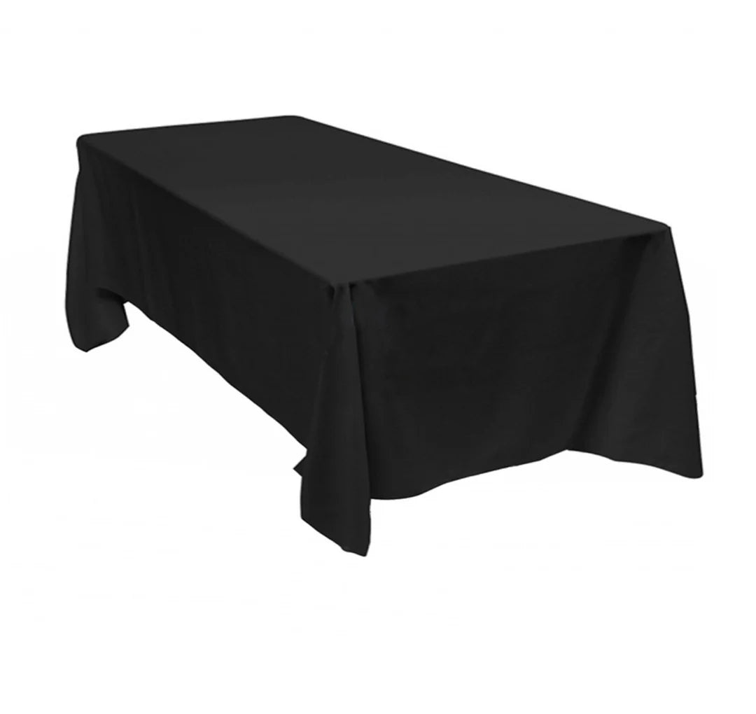 Table Cloth 2.25m x 1.5m Rectangle - Black