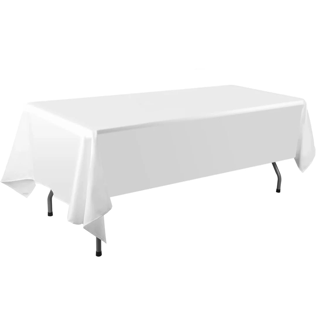 Table Cloth 2.2m x 4m Rectangle - White