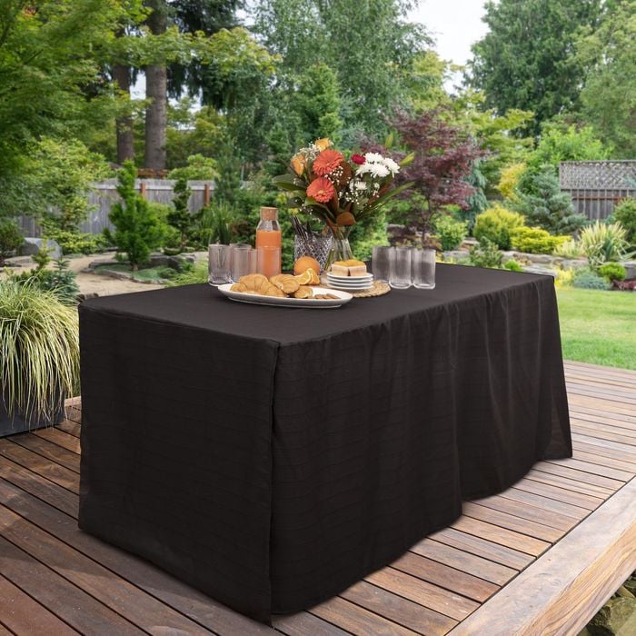 Table Cloth - 1.8m Trestle (includes skirt) - White